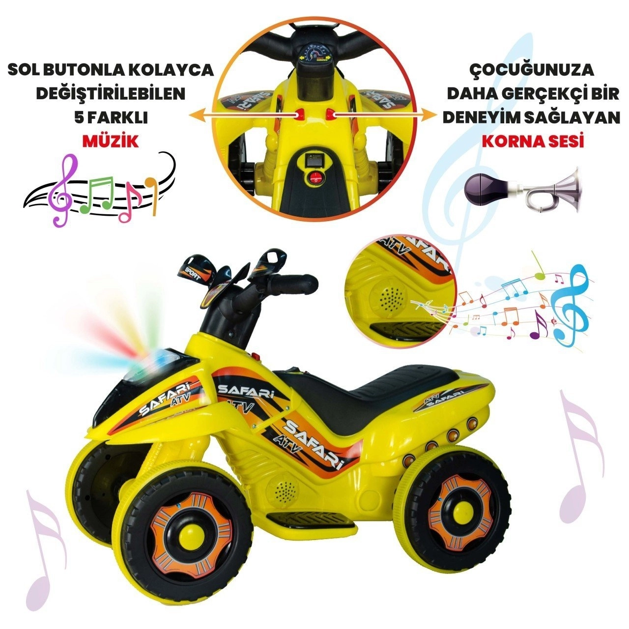 VaVbaby%20Crazy%20Cross%20Akülü%20Motor%20ATV%206v%20Sarı